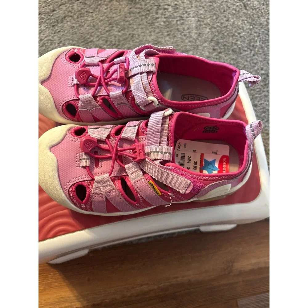 Keen Seacamp II CNX Pink Waterproof Sandals Kids Size 2 US 34 EU 1025641